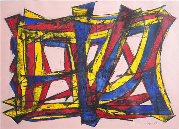 Untitled by William Gear, 1989