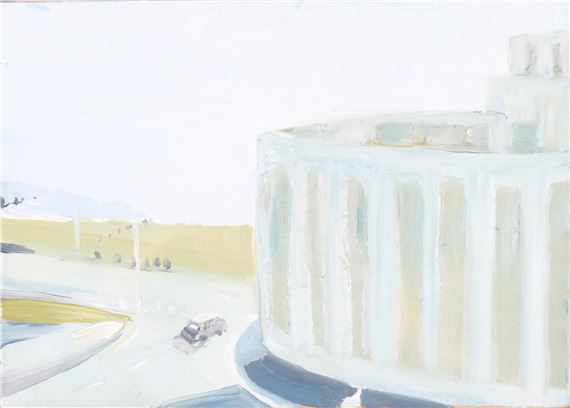 Russell Baker | View of Marine Court St Leonards (2016) | MutualArt