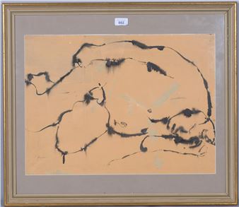 reclining nude - Adrian Ryan