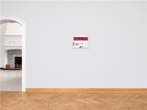 David Reed | Working Drawing for Painting #617 (2003 - 2011) | MutualArt