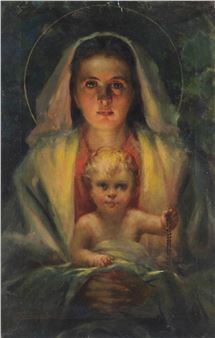 Madonna with Child - Giuseppe Ghiringhelli