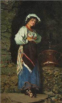 Rosina di Sora - Frank Buchser
