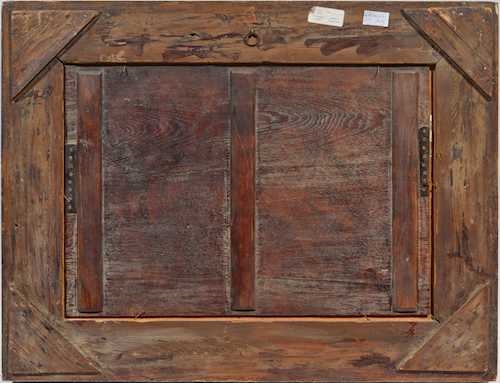 Artwork by Jan van Kessel I, The monkey tribunal, Made of Oil on panel