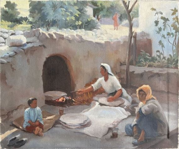 PrÃ©paration de la galette, Turquie by Gen Luis