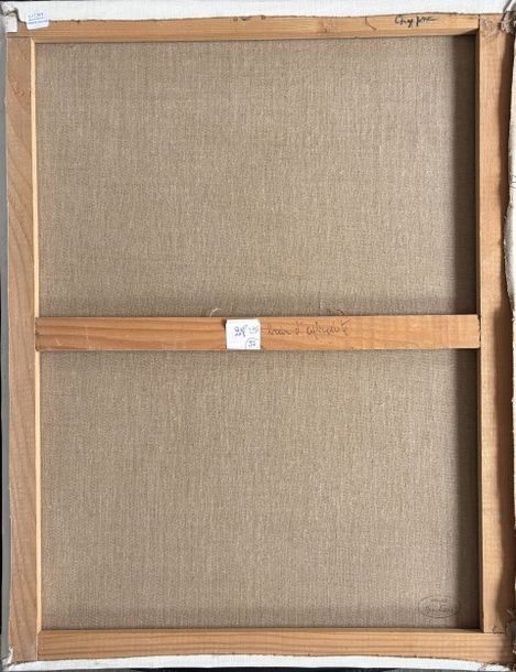 Artwork by Gen Luis, Bain d'Aphrodite, Chypre, Made of Huile Sur Toile