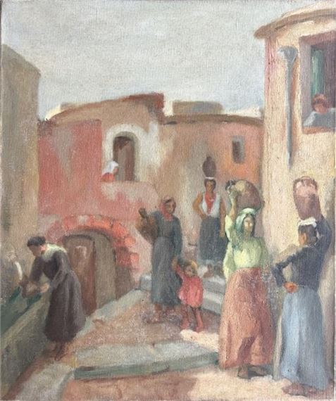 Femmes à la fontaine, Corse