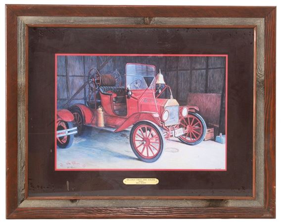 William Rains | Billings First Fire Engine (1980s - 1990s) | MutualArt