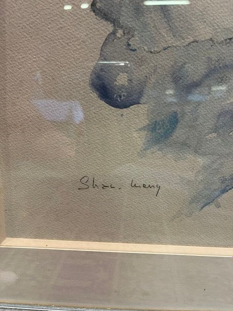 Artwork by Shal Lency, portrait of a woman, Made of Watercolor