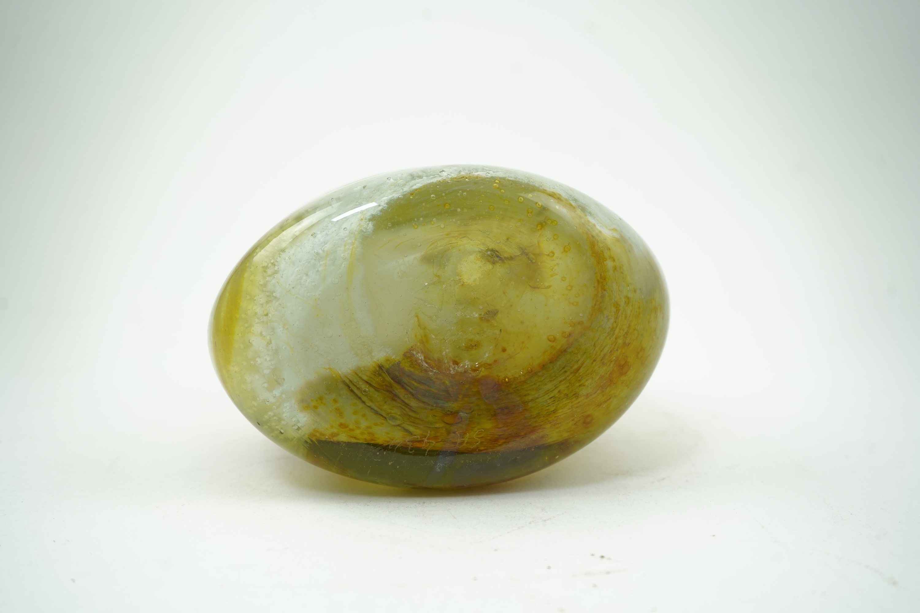 Artwork by Samuel J. Herman, A freeform studio glass bottle vase, Made of Glass