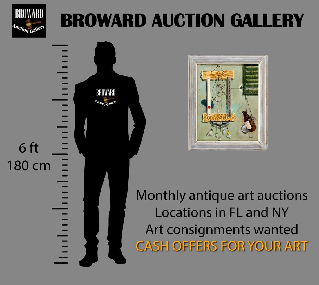 Artwork by André Suréda, Still Life - La Arpa Del Viento, Made of Oil On Canvas