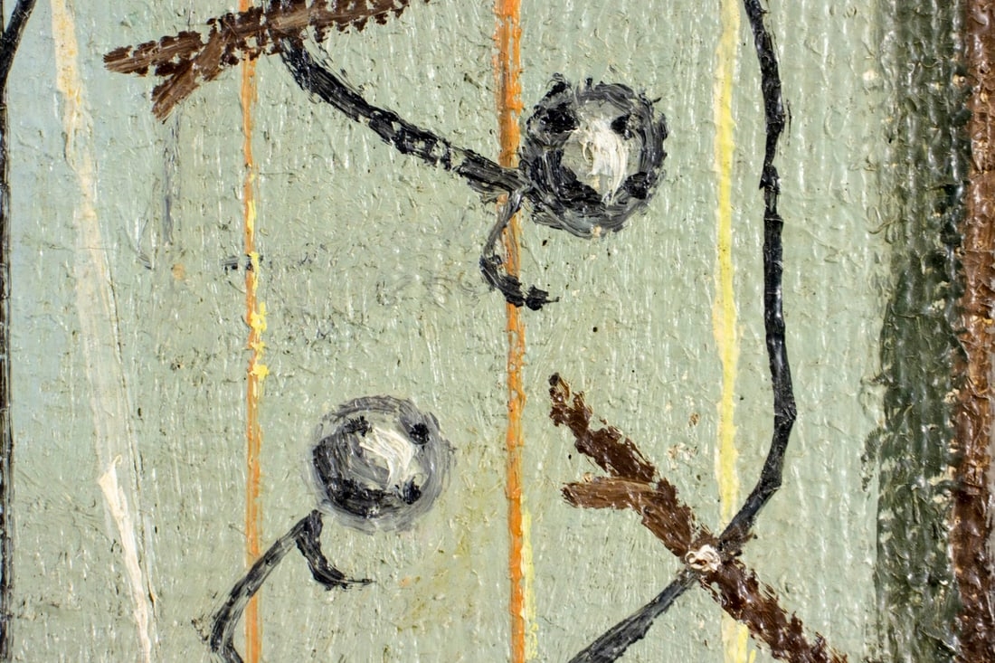 Artwork by André Suréda, Still Life - La Arpa Del Viento, Made of Oil On Canvas