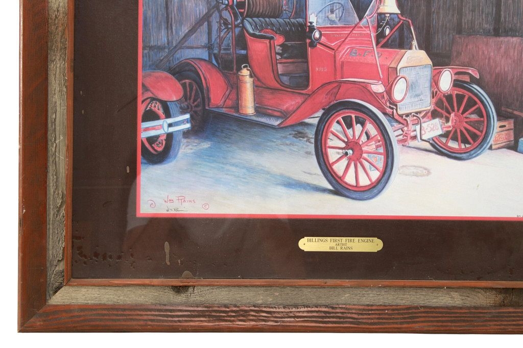 William Rains | Billings First Fire Engine (1980s - 1990s) | MutualArt