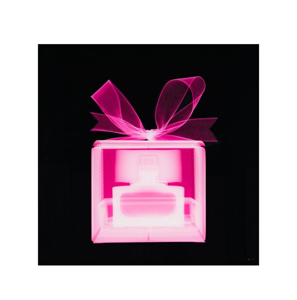 Artwork by Nick Veasey, Perfume Bottle, Made of Chromogenic Print Mounted On Dibond Under Plexiglas