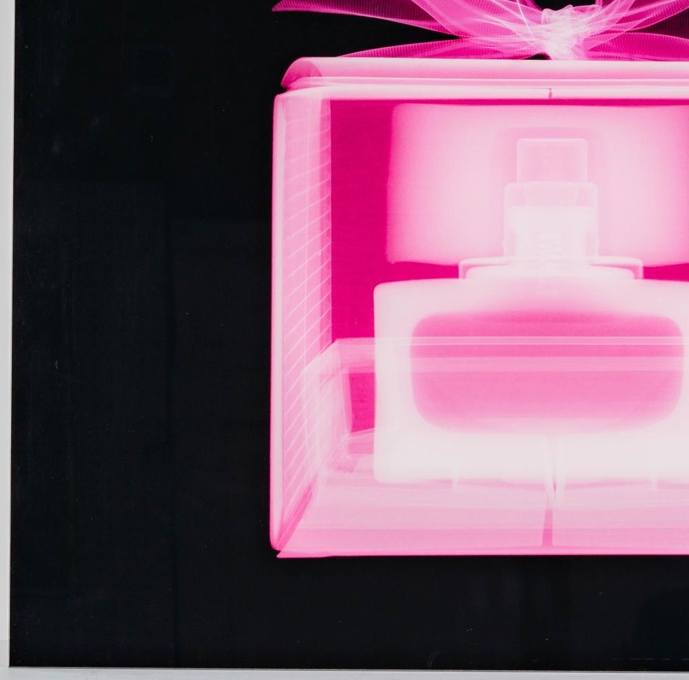 Artwork by Nick Veasey, Perfume Bottle, Made of Chromogenic Print Mounted On Dibond Under Plexiglas
