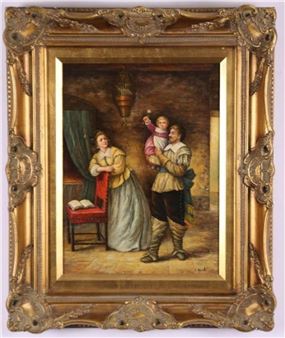 The happy family - C. Jacob