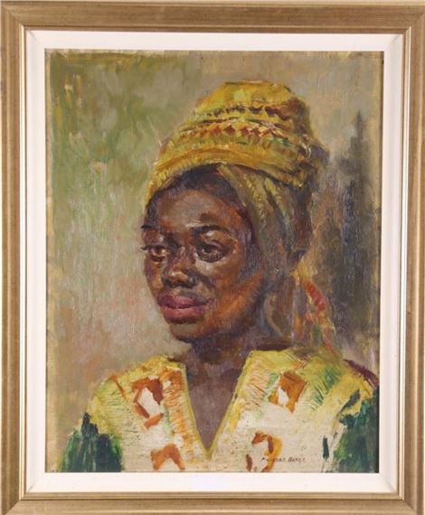 Portrait of an Exotic Lady - Frederic Bates