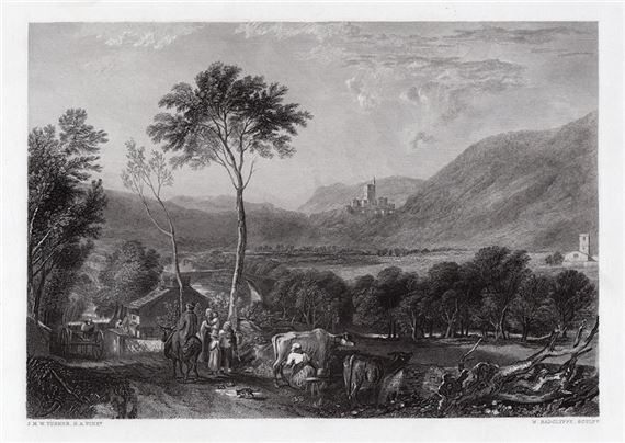 Hornby Castle - Joseph Mallord William Turner