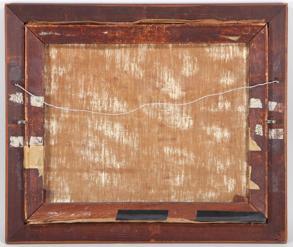 Artwork by Charles Courtney Curran, Landscape on Cliff, Made of Oil On Canvas