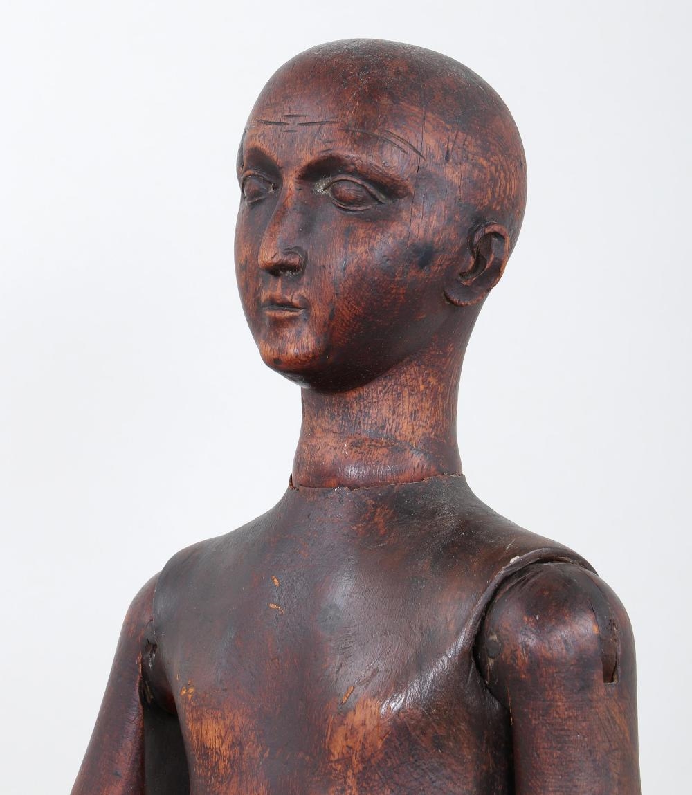 French School | 19th Century French Articulated Wood Artist's Mannequin ...