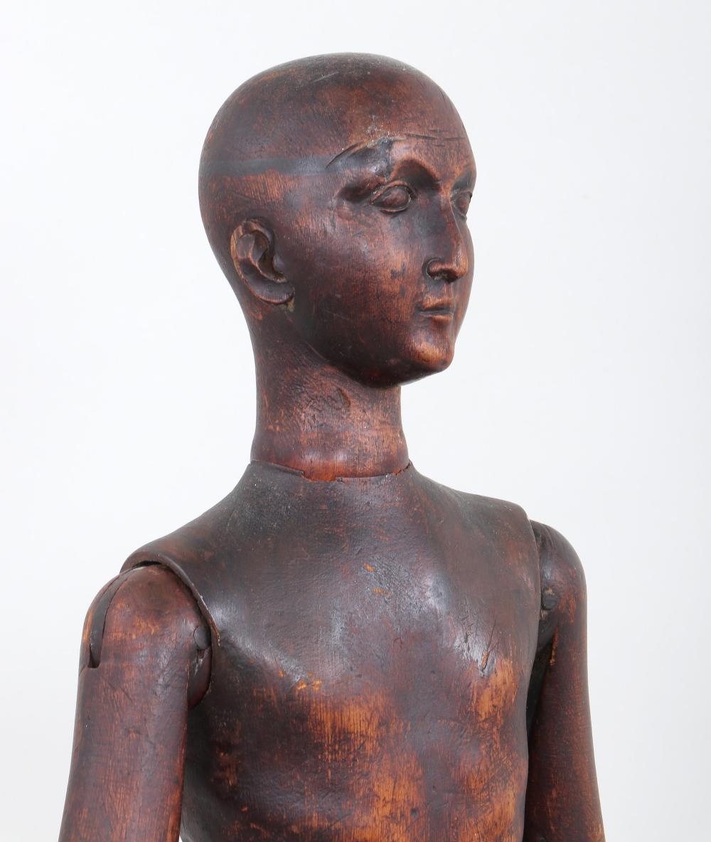 French School | 19th Century French Articulated Wood Artist's Mannequin ...