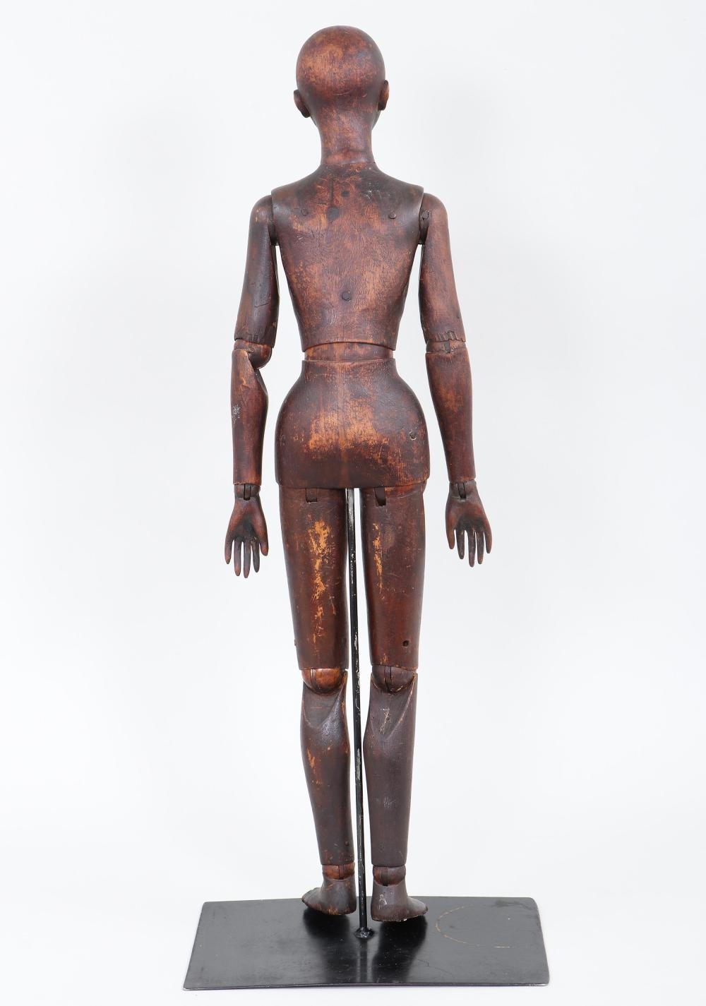 French School | 19th Century French Articulated Wood Artist's Mannequin ...
