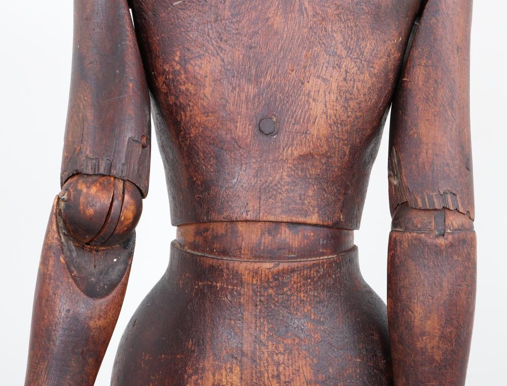 French School | 19th Century French Articulated Wood Artist's Mannequin ...