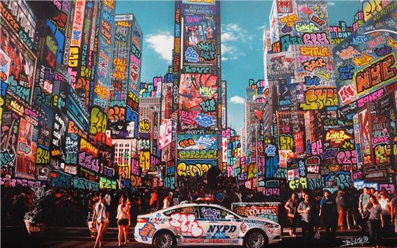 NY Police Car by Maxim Blachere