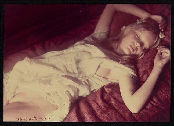 Sleeping Girl Photograph - David Hamilton