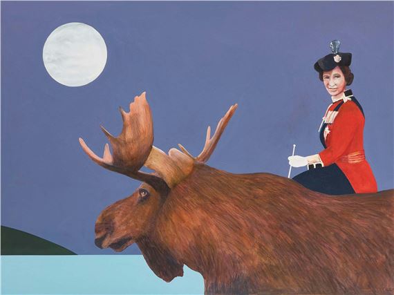Lunar Majestic by Charles Pachter, 2004