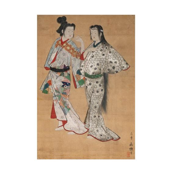 Two Women by Japanese School