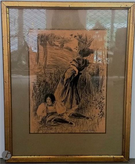 Valerio Adamiヴァレリオ・アダミPortrait Dissimulé Valerio Adami | Portrait dissimulé (1977) | MutualArt