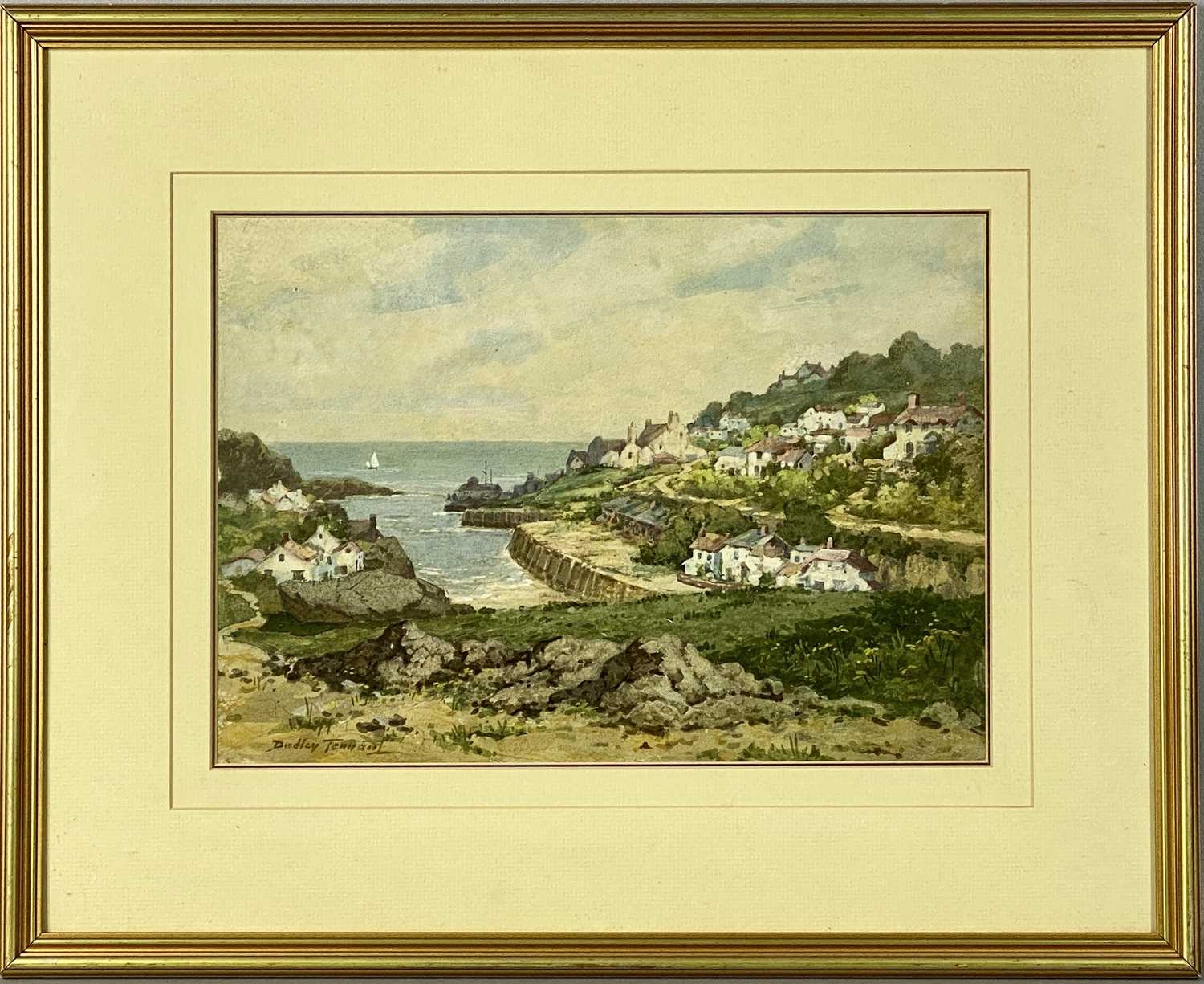 Artwork by Charles Tennant, Amlwch Harbour, Made of Watercolour