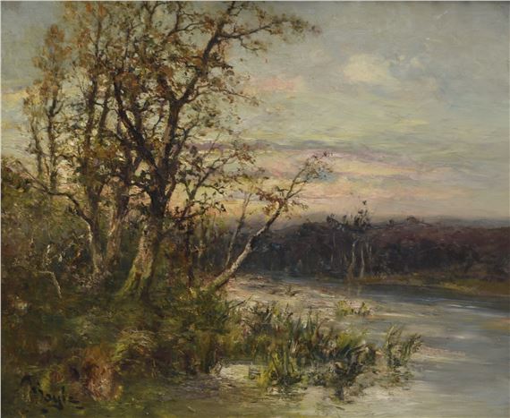 An Evening on the Avon by George A. Boyle