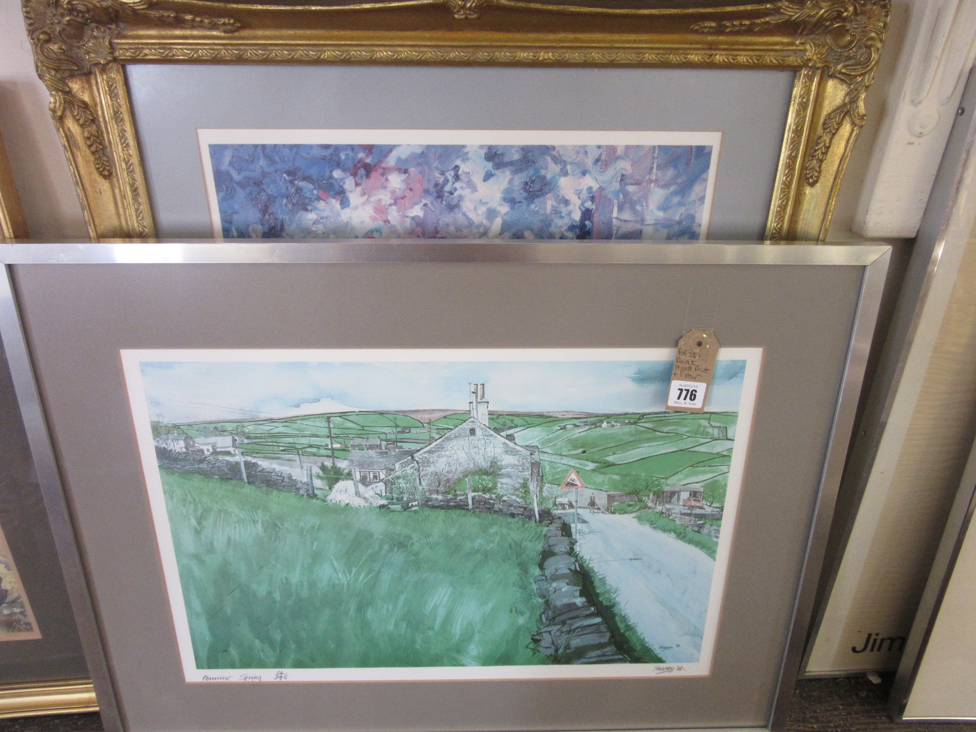 Artwork by Derek Hyatt, DEREK HYATT PRINT AND ANOTHER PICTURE