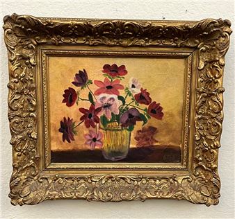 Untitled, Still Life of Flowers in Vase - António Dias