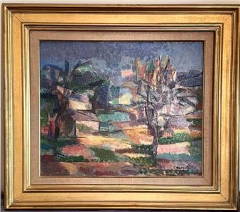 Cubist landscape - Jean Marzelle