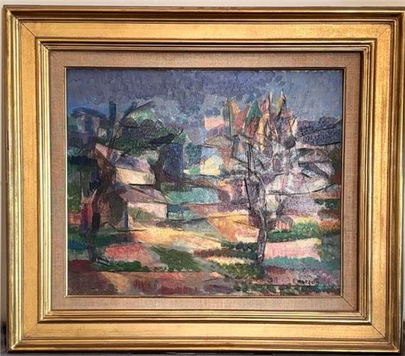 Cubist landscape - Jean Marzelle