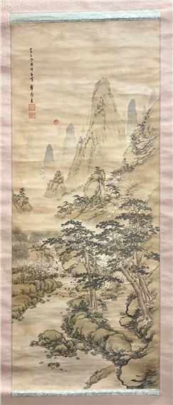 Cui Tao | Landscape of river and mountains | MutualArt