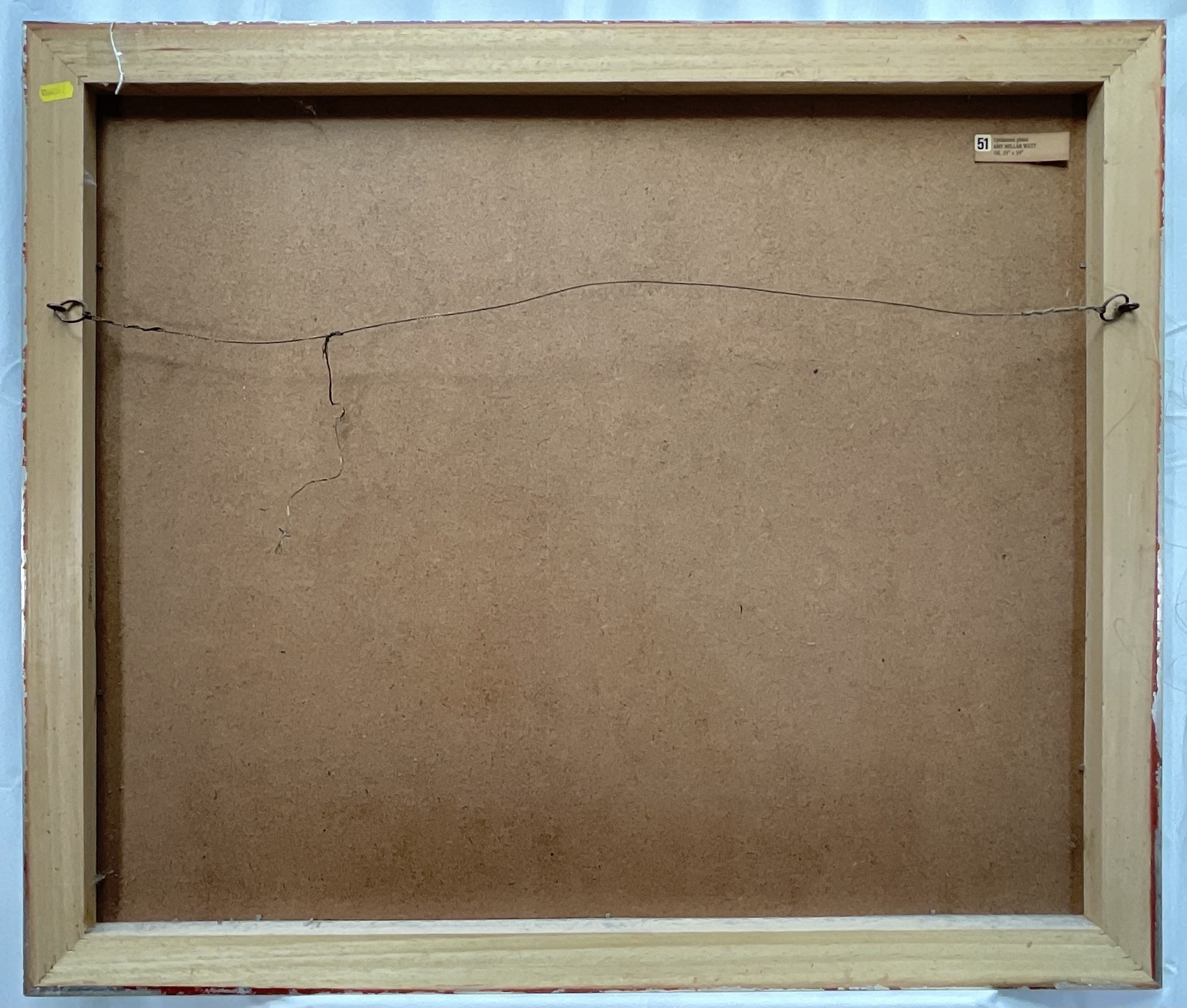 Artwork by Amy Millar Watt, Still Life Cyclamen, Made of Oil on canvas laid on board