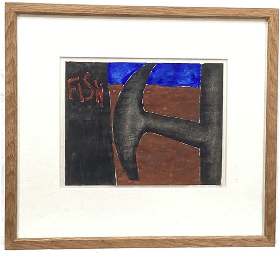 Fish by Josef Herman, circa 1990s