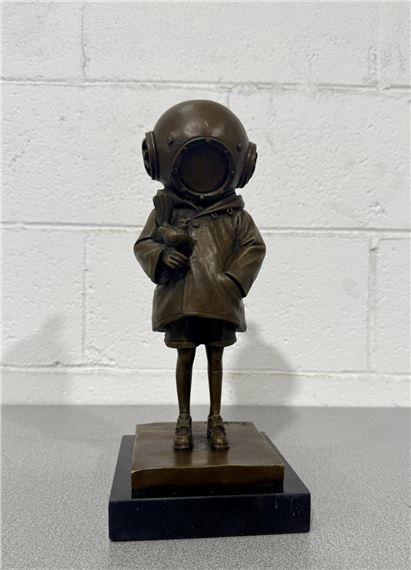 Banksy | Deep Sea Diver Girl | MutualArt