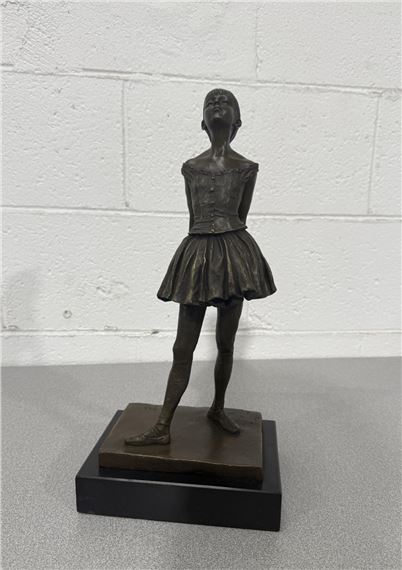 The Little Fourteen-Year-Old Dancer by Edgar Degas