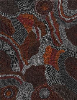 Freda Price Pitjara作 アボリジニアート Freda Price Pitjara | 337 Artworks at Auction | MutualArt