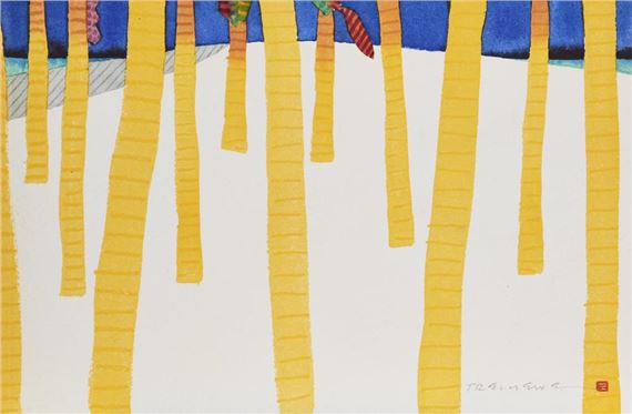 Sand Dune, Yellow Palms - Ian Tremewen