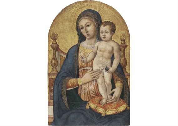 Madonna con il Bambino - Guidoccio di Giovanni Cozzarelli