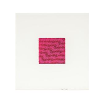 Untitled (Rose/Red - Channa Horwitz
