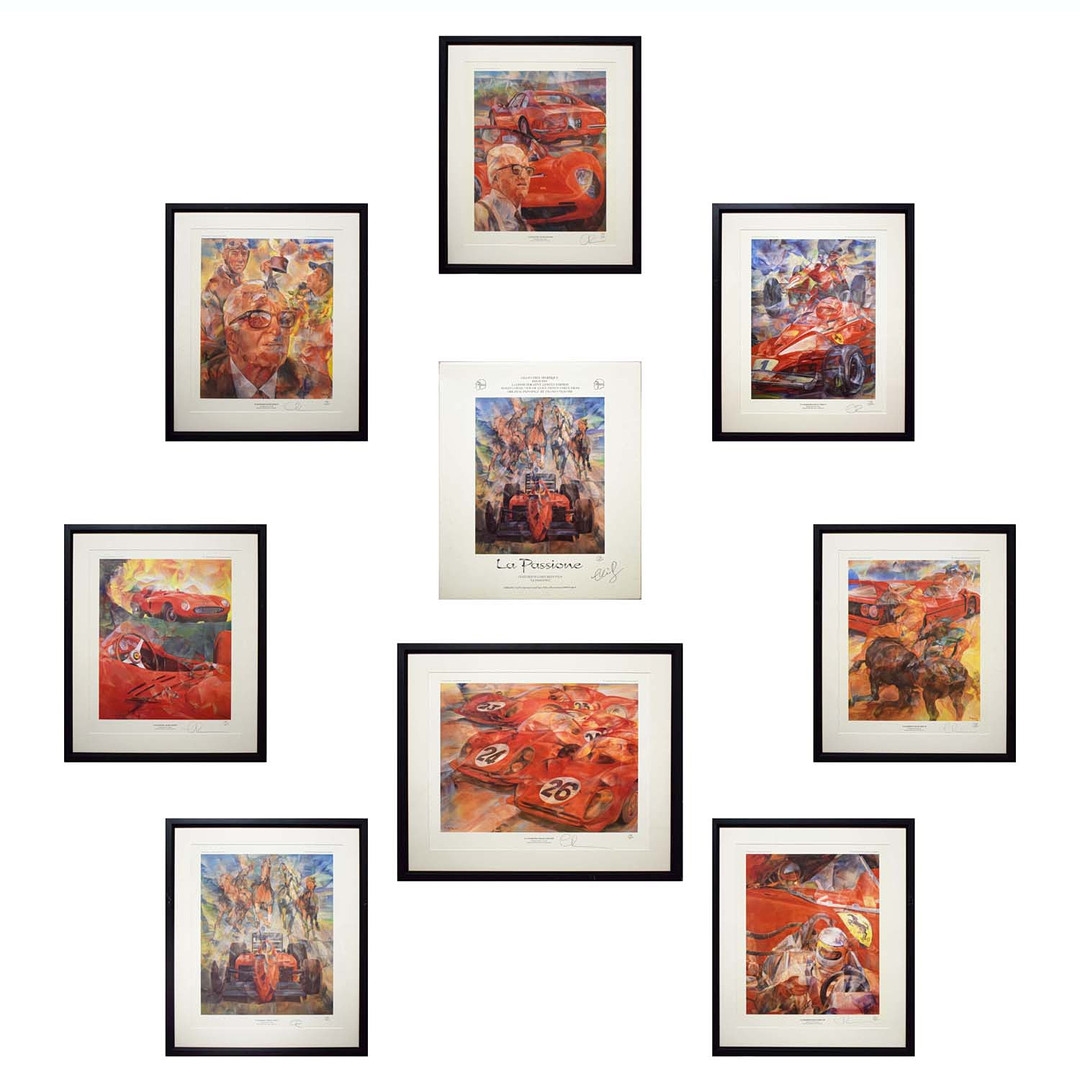 Artwork by Franco Vasconi, LA PASSIONE, Made of Prints