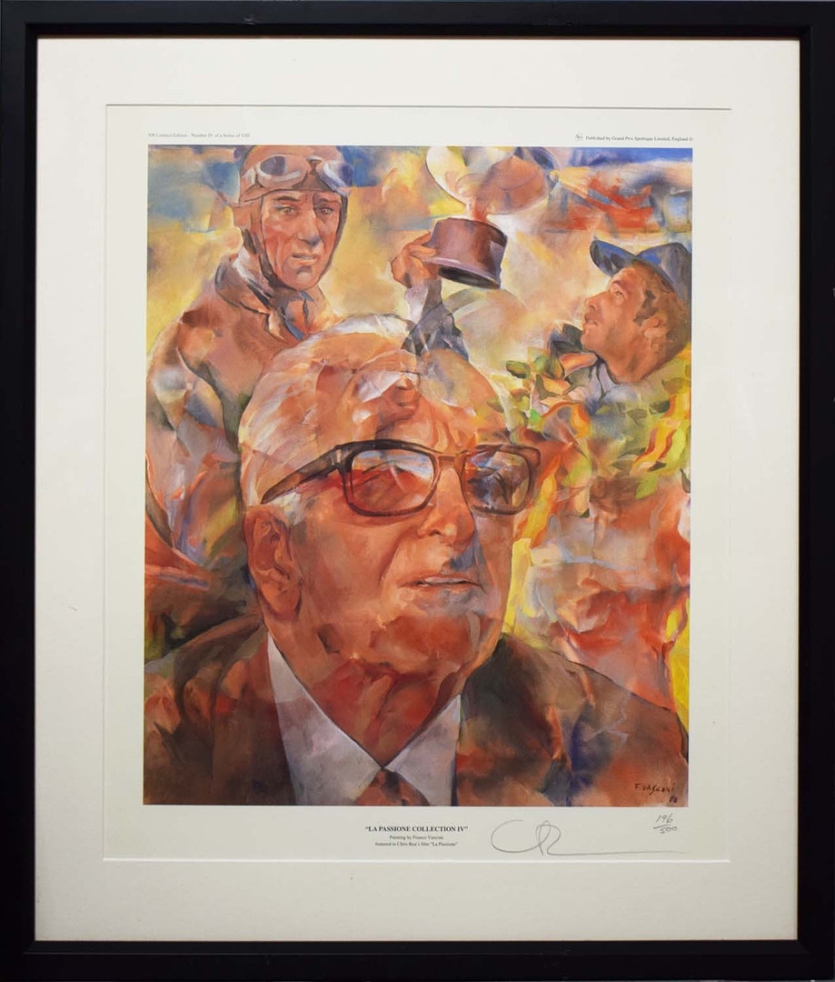 Artwork by Franco Vasconi, LA PASSIONE, Made of Prints