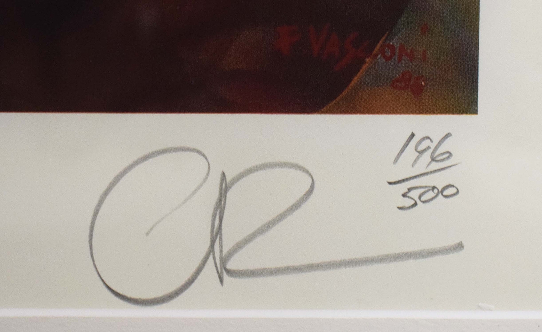 Artwork by Franco Vasconi, LA PASSIONE, Made of Prints