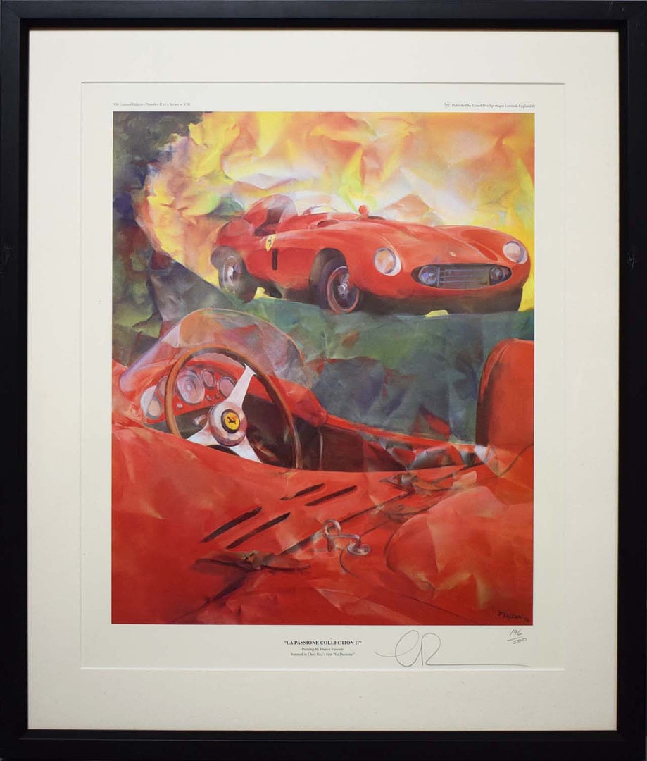 Artwork by Franco Vasconi, LA PASSIONE, Made of Prints